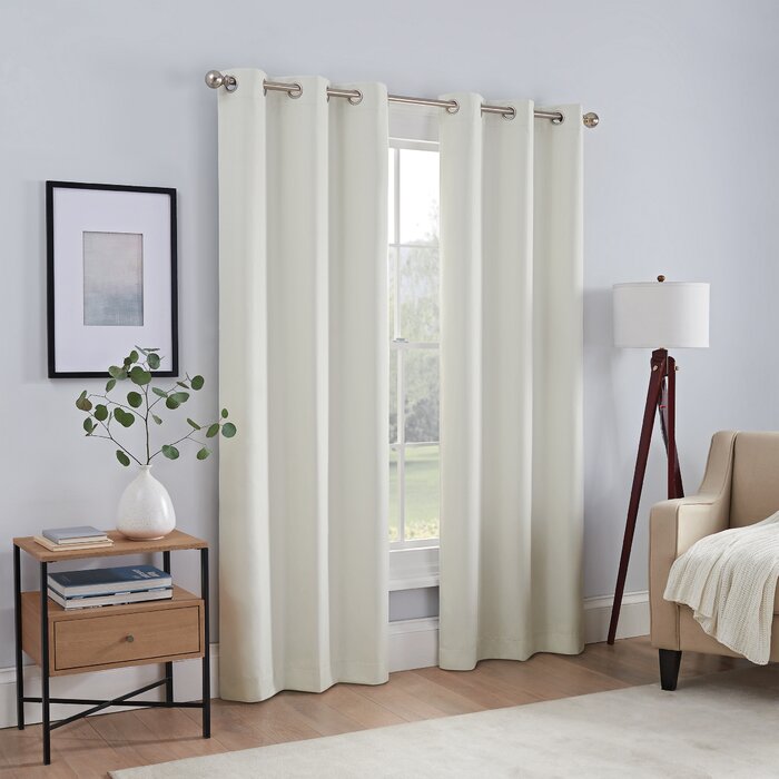 37" W x 95" L Polyester Curtain (Set of 2)