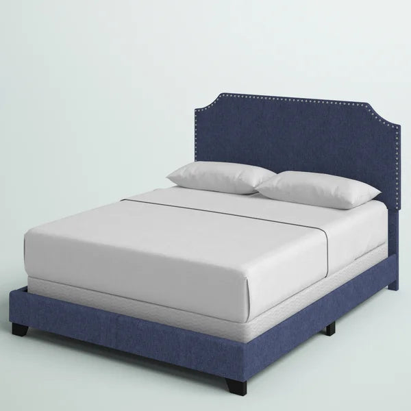 Pomfret Upholstered Low Profile Standard Bed Twin Salvage Co Indy