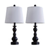 Portico Resin USB Table Lamp (Set of 2) - 2 Boxes
