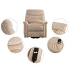 Bonzy Power Lift Assist, Buff Microfiber/Microsuede
