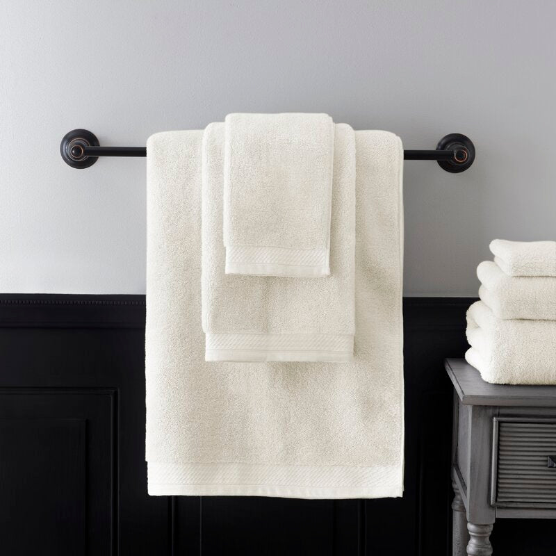 Ivory Prague Super Soft 6 Piece Towel Set LC634