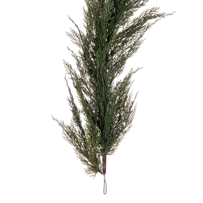 62" Artificial Green Cedar Garland.