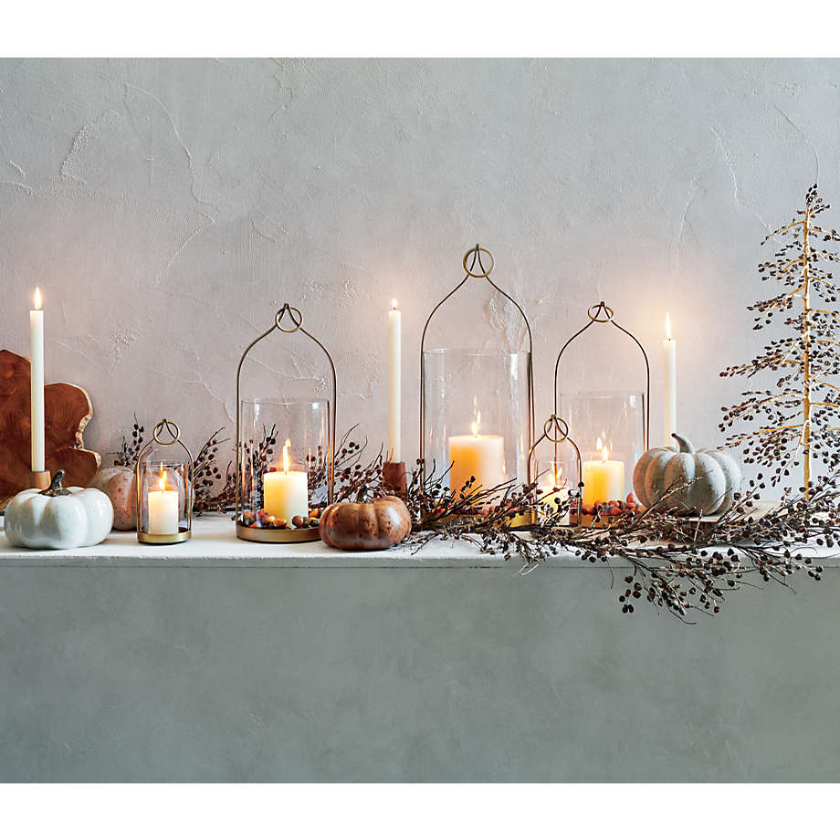 4"x8" Ivory Pillar Candle