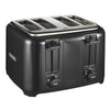 4-Slice Extra-Wide Slot Toaster With Shade Selector, Toast Boost, Auto-Shutoff & Cancel Button, Black