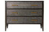 Norwood Faux-Shagreen Dresser, Java