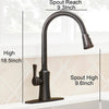 Load image into Gallery viewer, Pull Down Single Handle Kitchen Faucet 7037