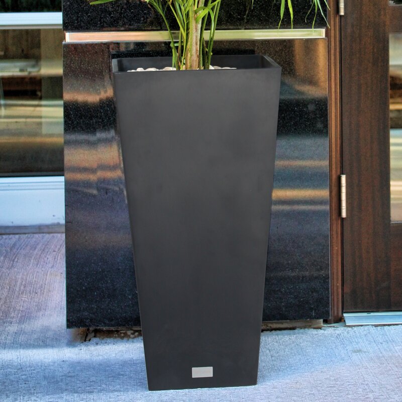 pure series plastic pot planter Espresso Brown Pure Series Plastic Pot Planter 2217