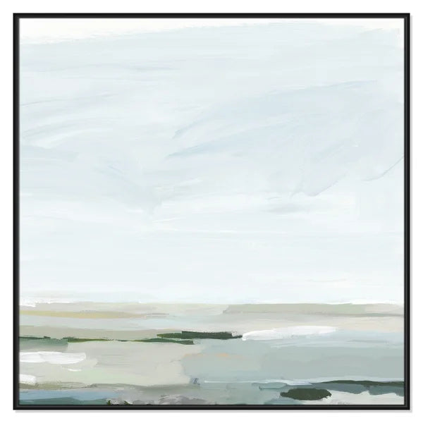 46.5" H x 46.5" W x 2" D Pure Stillness - Painting on Canvas