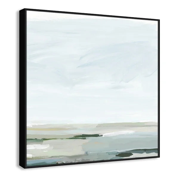 46.5" H x 46.5" W x 2" D Pure Stillness - Painting on Canvas