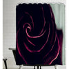 Purple Swirl Single Shower Curtain 74