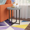 Quan 22.1'' Tall Cross Legs End Table