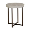 Quan 22.1'' Tall Cross Legs End Table