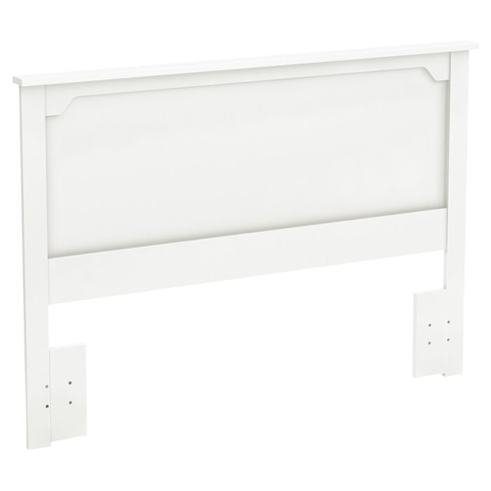 Queen White Fusion Full/Queen Panel Headboard (#HA599)
