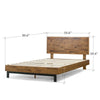 Queen Radabaugh Low Profile Platform Bed