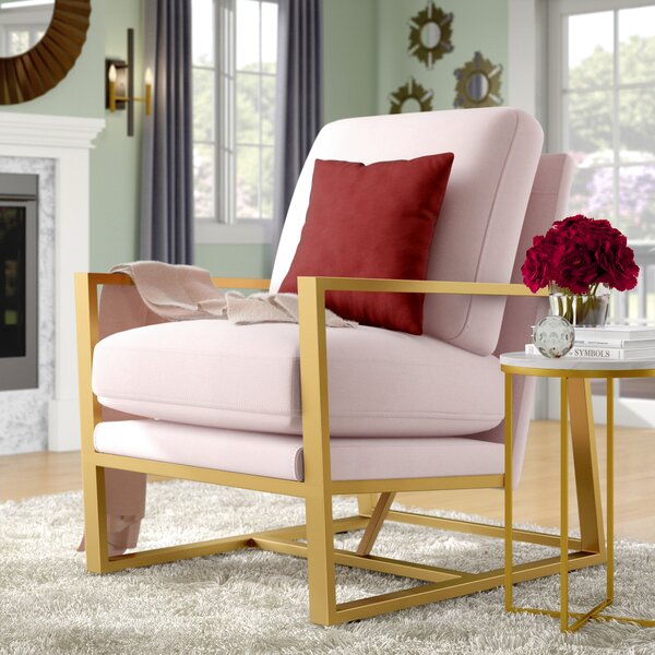 Blush Pink Armchair