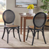 Rattan King Louis Back Side Chair (Set of 2)