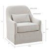 Raylee Swivel Glider #8052