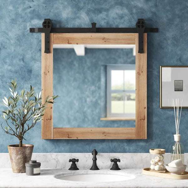 31" H x 34" W Raynham Industrial Full Length Mirror