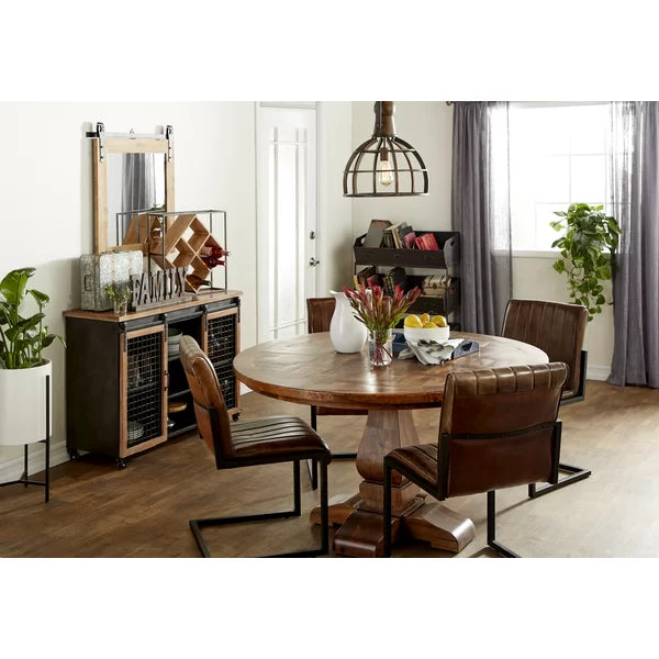 31" H x 34" W Raynham Industrial Full Length Mirror