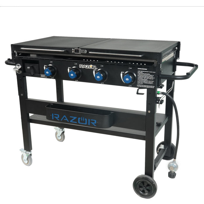 4 - Burner Free Standing Liquid Propane 53000 BTU Gas Grill