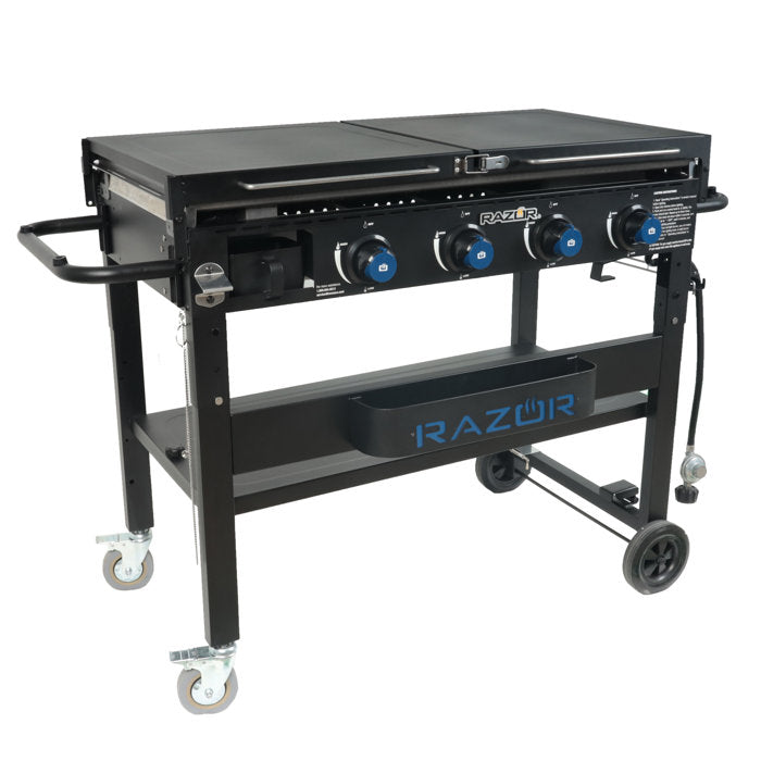 4 - Burner Free Standing Liquid Propane 53000 BTU Gas Grill