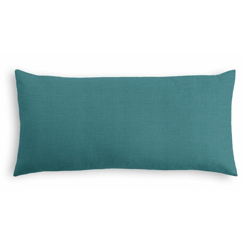 12" x 18" Turquoise Rectangular Pillow Cover & Insert