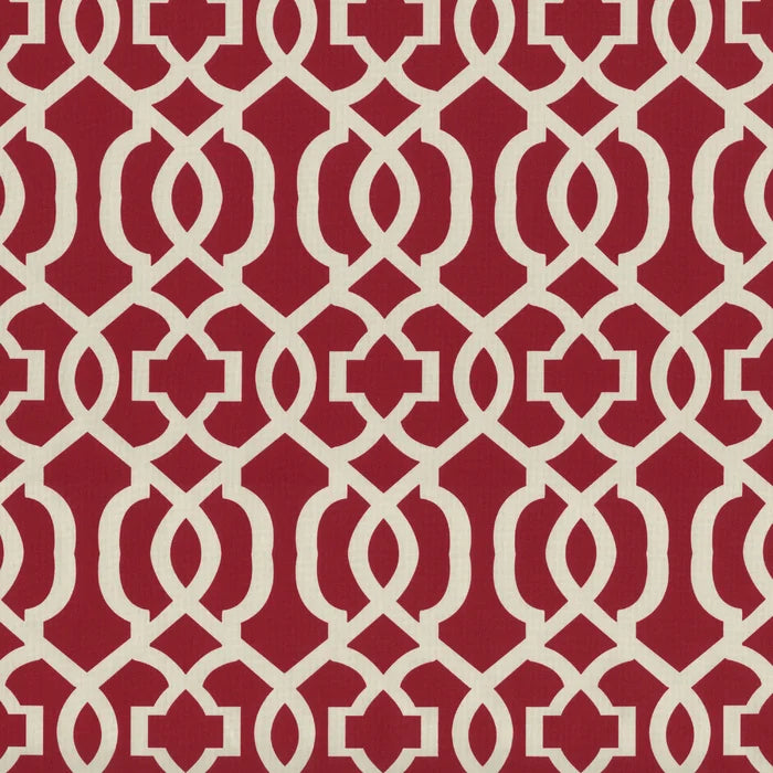 16" W Red 2 - Piece Outdoor Chair Pad (Set of 2)