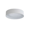 White Redas Flush Mount