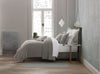 1 Full/Queen Duvet Cover + 2 Shams Gray Reese Reversible Duvet Cover Set SC222