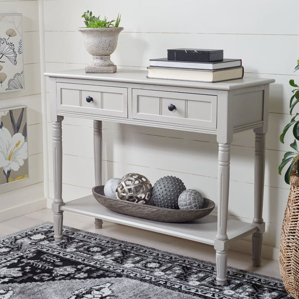 Regan solid wood console outlet table