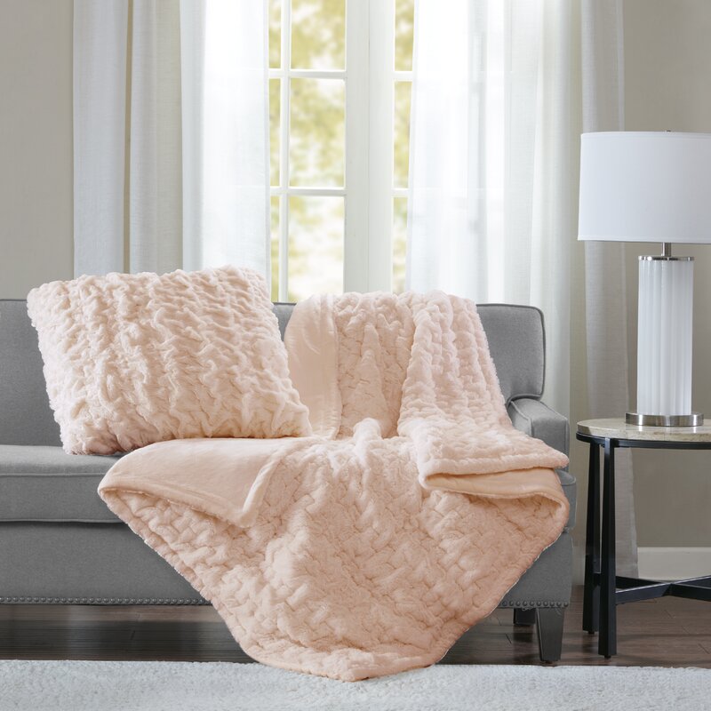 Blush Renee Throw K7914