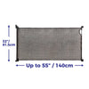 Black Retractable Safety Gate CL727