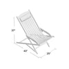 Rex Swing Lounger with Cushion **AS IS** (#K3983)