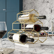 Load image into Gallery viewer, Rieth 6 Bottle Tabletop Wine Bottle Rack 7129
