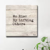 Rise by Olivia Rose - Wrapped Canvas Textual Art, 12