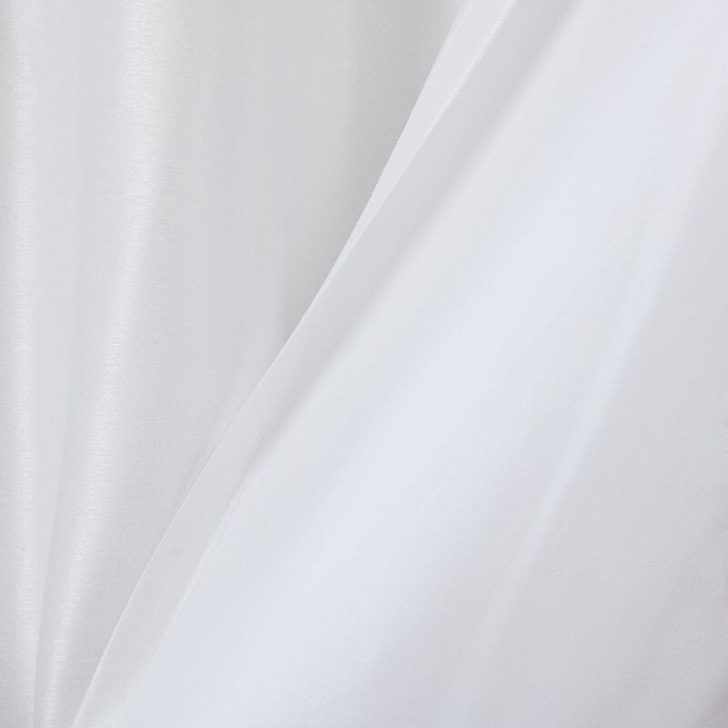 Rivau Solid Semi-Sheer Tab Top Single Curtain Panel 50" W x 95" L, (Set of 2)