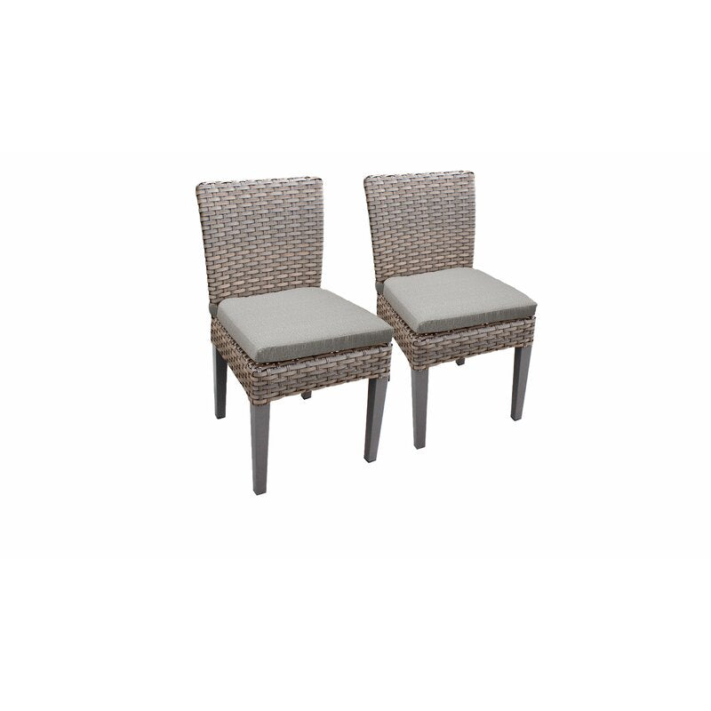 Armless Patio Dining Chair - No Cushions (Set of 2) K8058