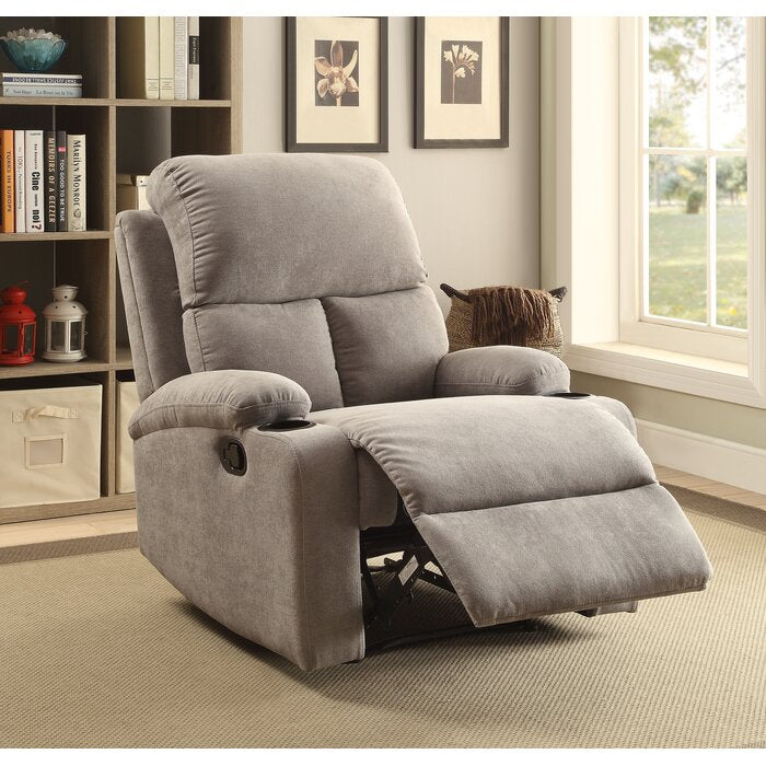 Rockmart Manual Recliner, Gray (#K3232)