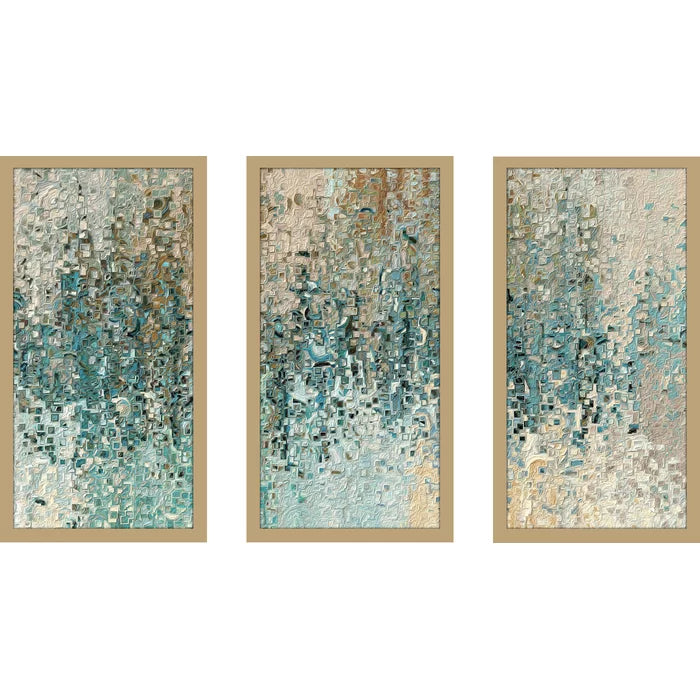 33.5" H x 17.5" W Romans 8 39 Max by Mark Lawrence - 3 Piece Picture Frame Graphic Art (Set of 3)