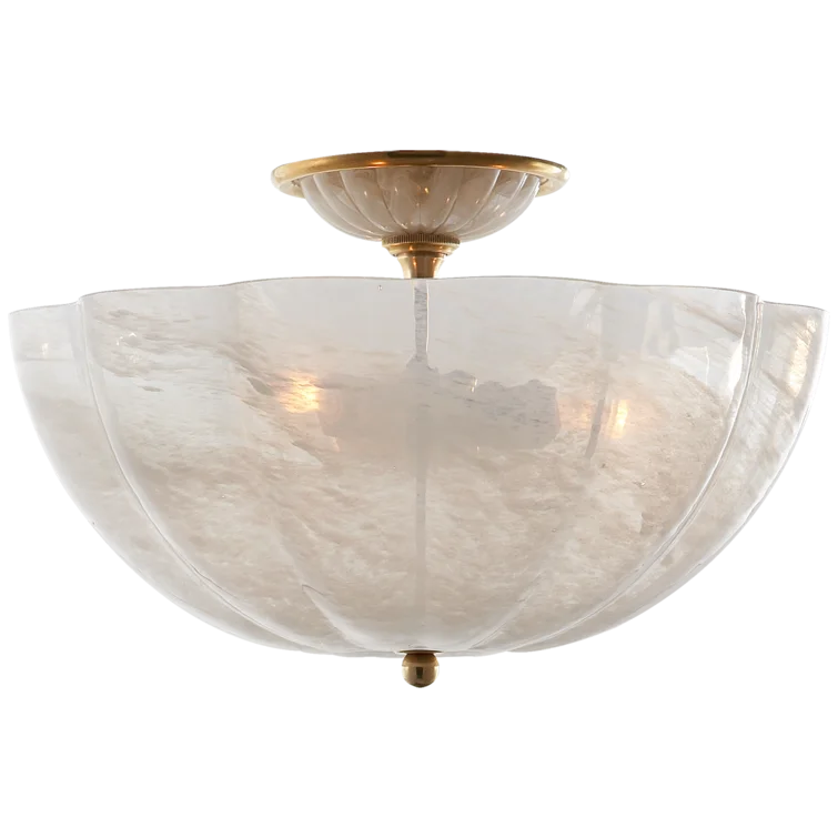 Visual Comfort Rosehill 3 - Light Semi Flush Mount By Aerin