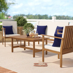 Rosner 3 Piece Sofa Seating Group with Cushions (#597)