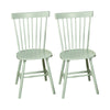 Mint Roudebush Solid Wood Slat Back Side Chair (Set of 2) CYB397