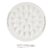 Load image into Gallery viewer, Round 2 Piece Egg Platter Set 7015
