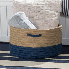 Load image into Gallery viewer, Round Fabric Basket - #8844T
