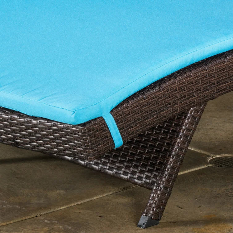 Roylee Ebern Designs 2 - Piece Outdoor Seat/Back Cushion 27.5'' W x 80'' D