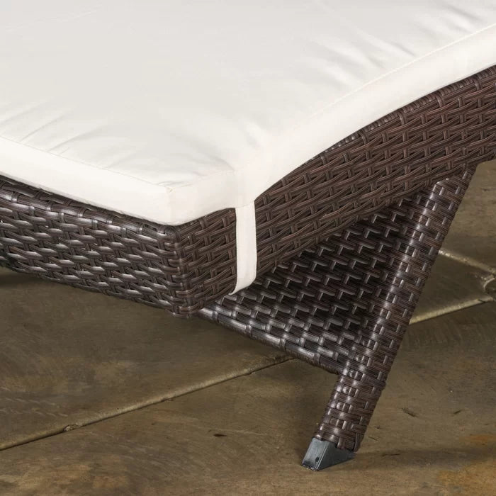 2 - Piece Outdoor Seat/Back Cushion 27.5'' W x 80'' D (Set of 2)