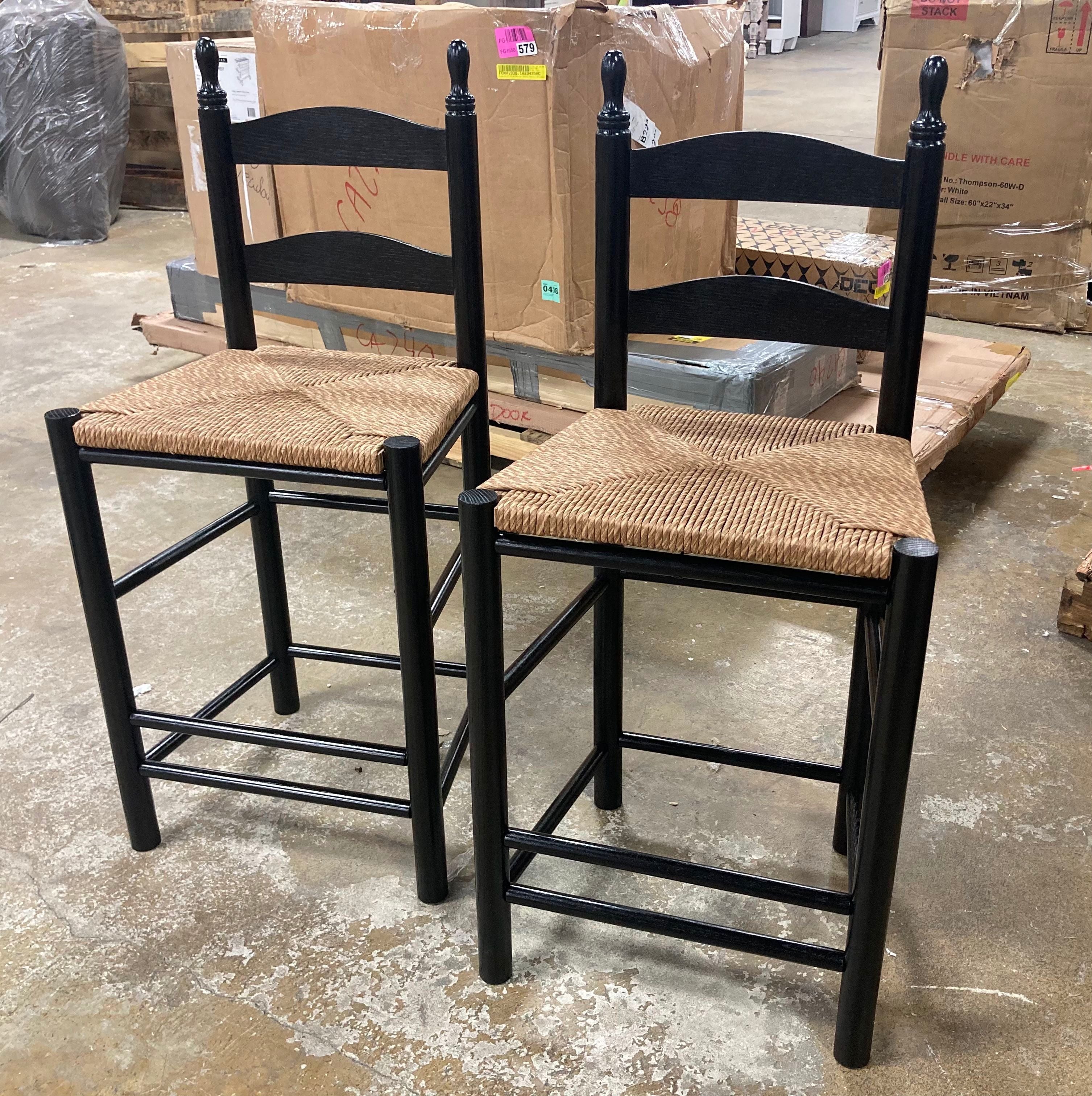 Black McCowen Bar & Counter Stool (2 Boxes) (Set of 2) OP082