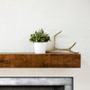 Rustic Fireplace Shelf Mantel #LX2060