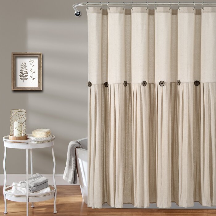 72" W x 72" L Ruya Single Shower Curtain