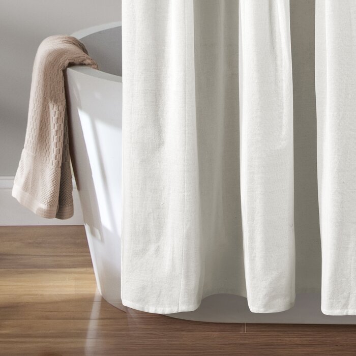 72" W x 72" L Ruya Single Shower Curtain